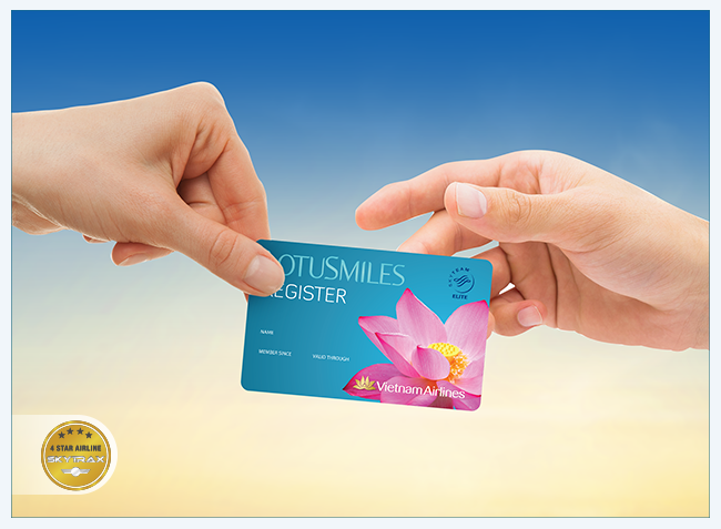 Hình minh hoạ hội viên Vietnam Airlines